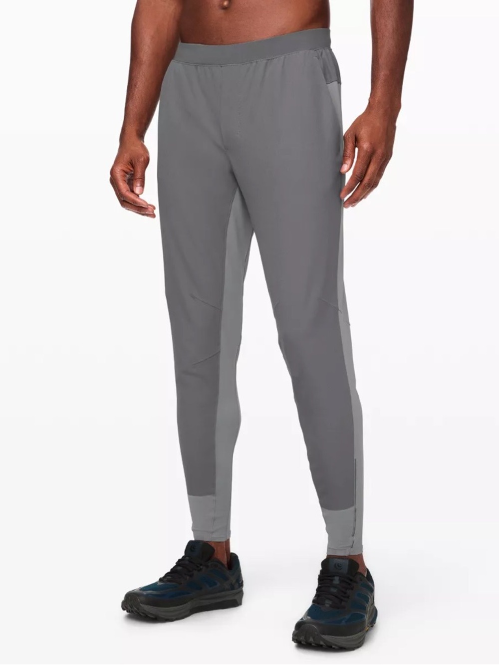 Lululemon Switch Up Pant 29" Asphalt Grey / Light Cast‎ Mens Size L